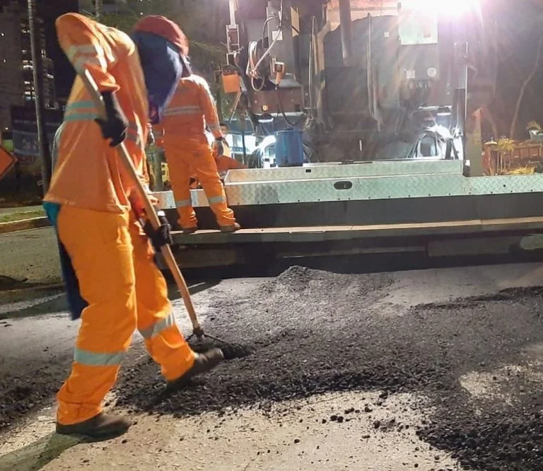 Campinas e Bueno são os primeiros bairros a receberem recuperação asfáltica