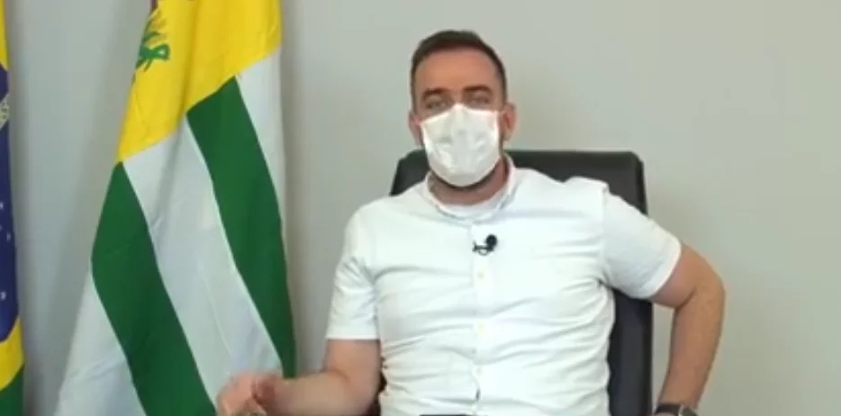 Prefeito vê platô na epidemia em Aparecida de Goiânia, mas diz: “Não é hora de baixar a guarda”