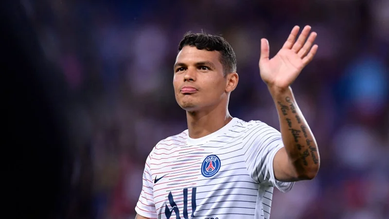 Após oito anos, Thiago Silva está de saída do Paris Saint Germain