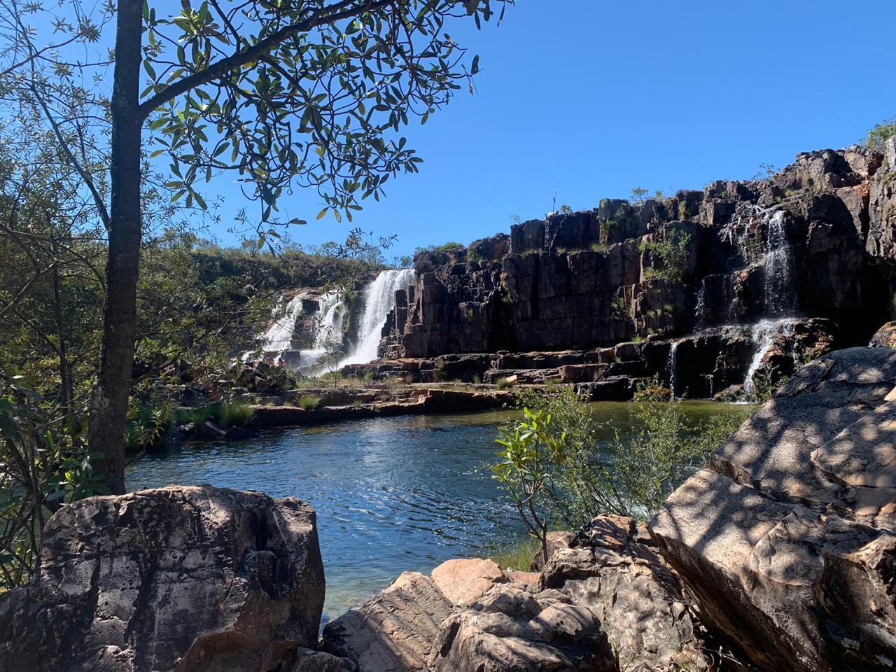 Catarata do Rio dos Couros vai virar parque, anuncia Caiado