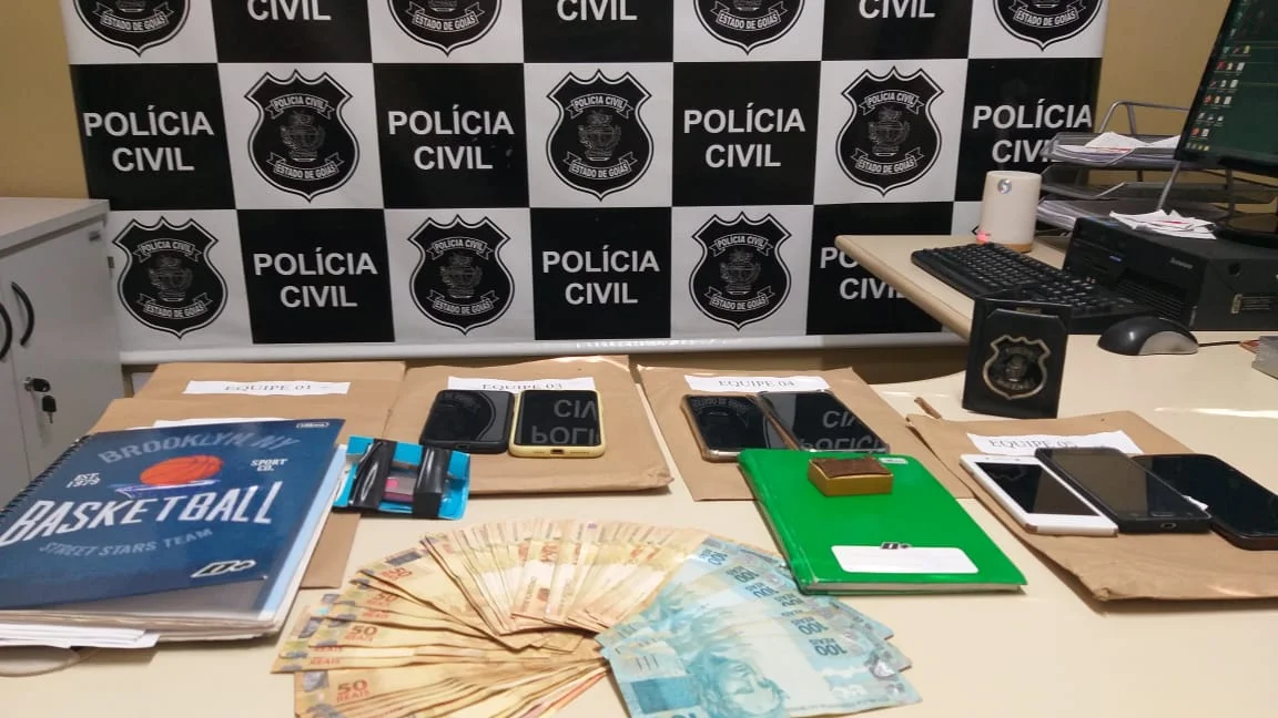 Polícia desmonta quadrilha que aplicava golpes em postos de combustíveis da Grande Goiânia