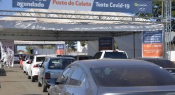 Aparecida de Goiânia abre mais um drive-thru de testagem para Covid-19