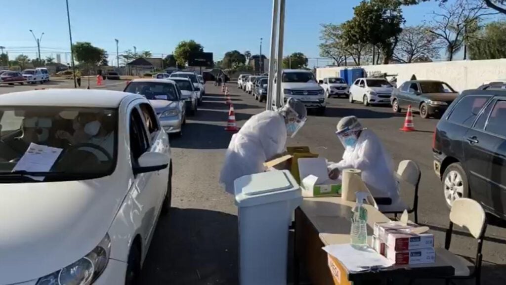 Testagem ampliada da população de Goiânia contra covid-19