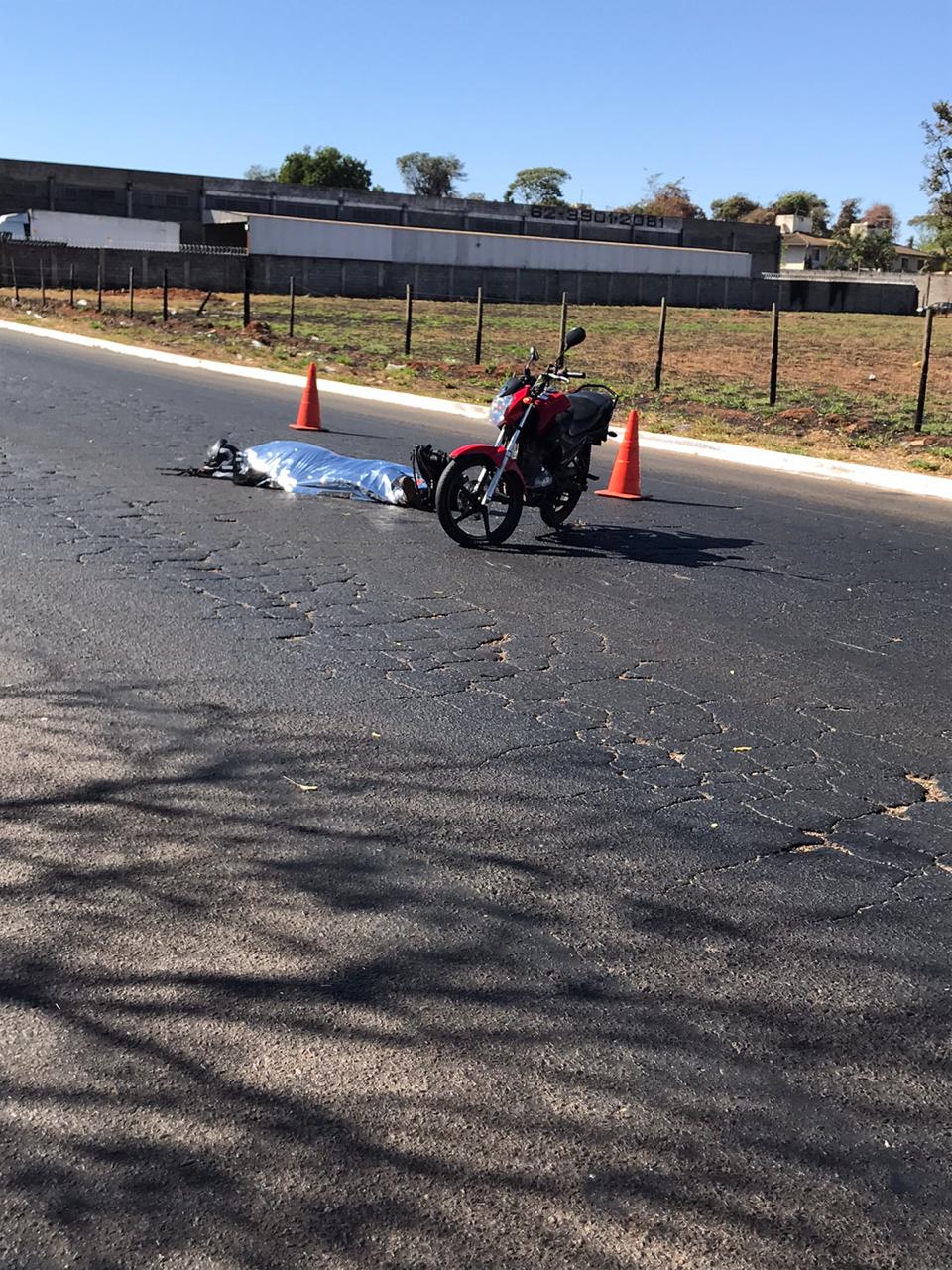 Motociclista morre em acidente na Perimetral Norte