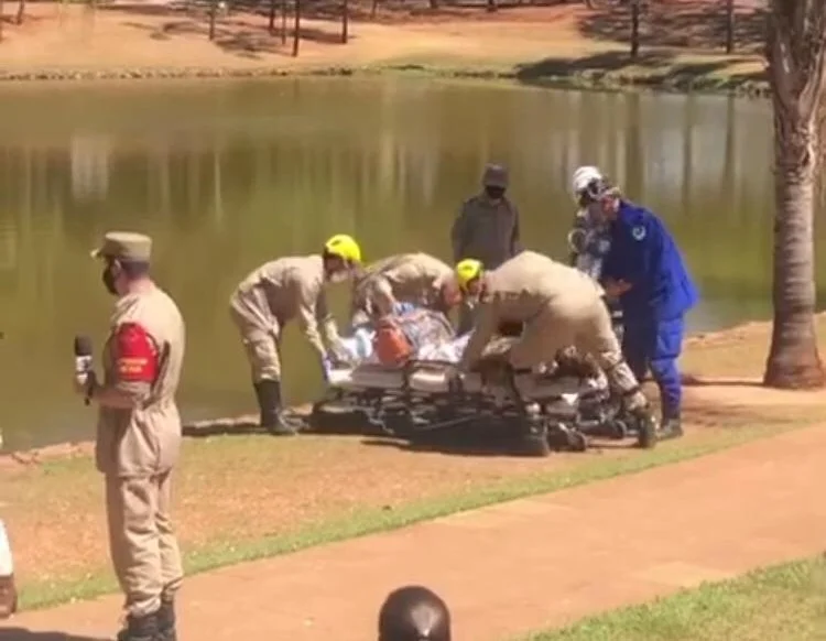 Homem morre afogado no lago do Parque Vaca Brava