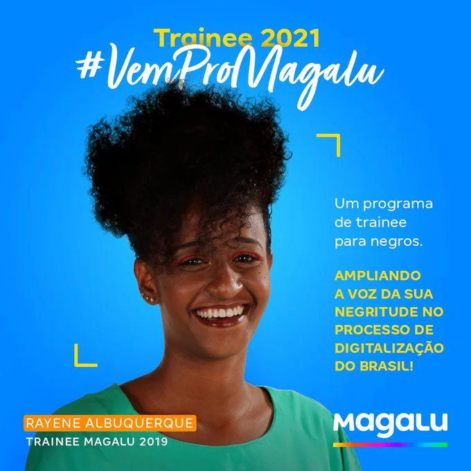 Magazine Luíza lança edital de trainee exclusivo para negros e divide opinião de internautas