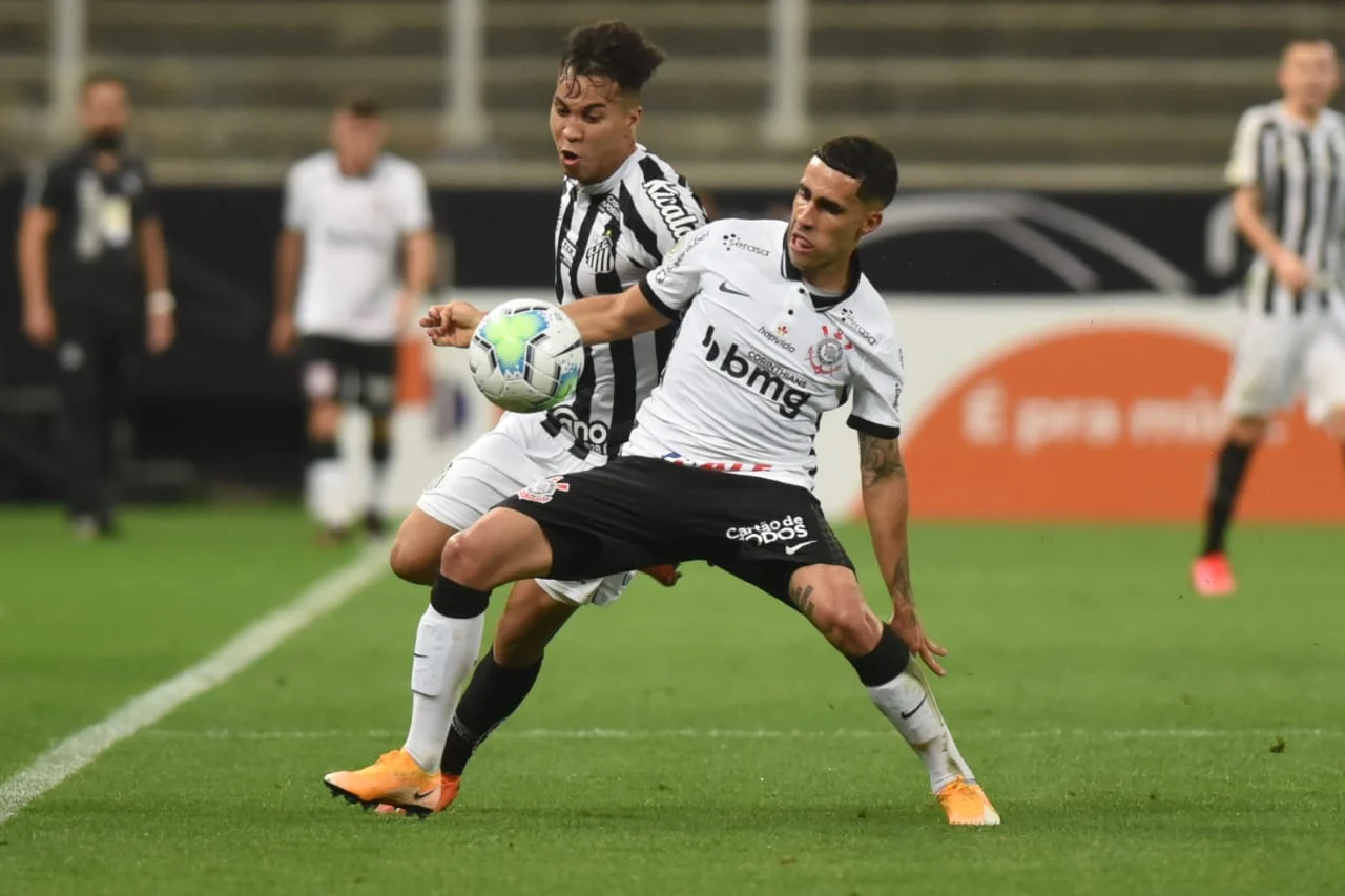 Brasileirão: Tudo igual no clássico entre Corinthians e Santos na Arena Neo Química