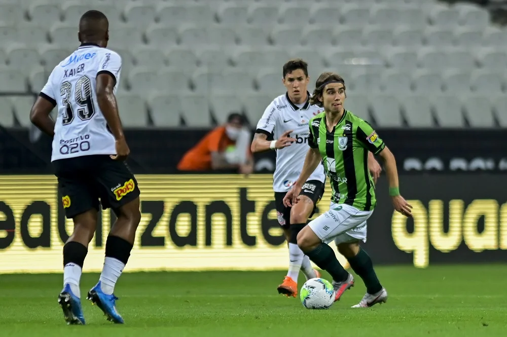 América Mineiro vence fora de casa o Corinthians pela Copa do Brasil