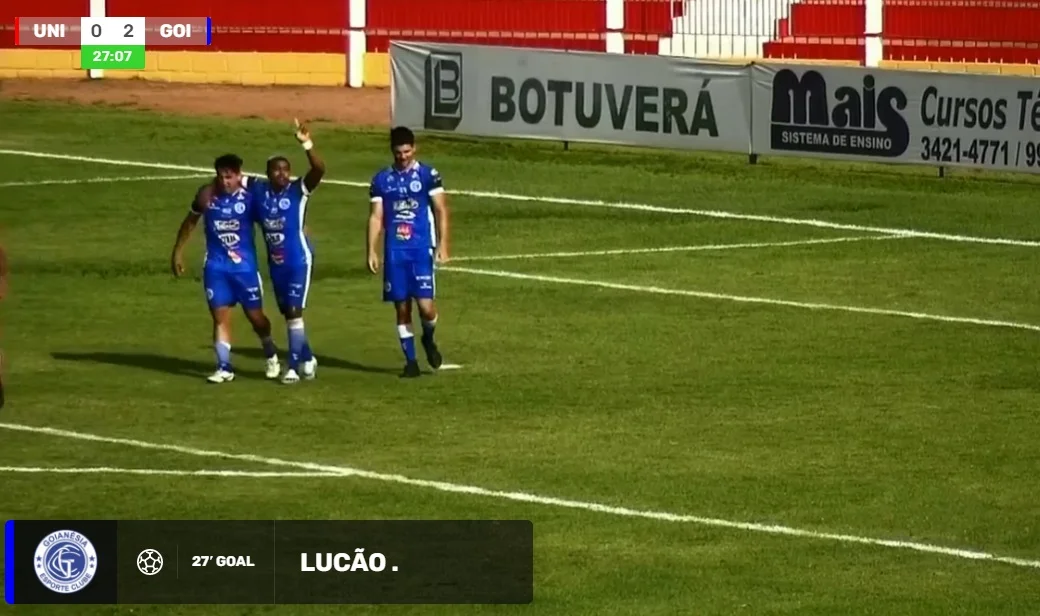 Aparecidense empata e Goianésia vence na rodada de final de semana na Série D do Brasileirão