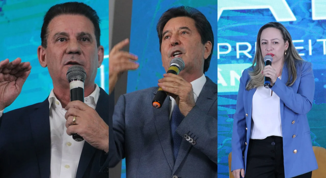 Segunda rodada da pesquisa Grupom: Vanderlan Cardoso, 28,9%; Maguito Vilela, 21,9% e Delegada Accorsi, 11,6%