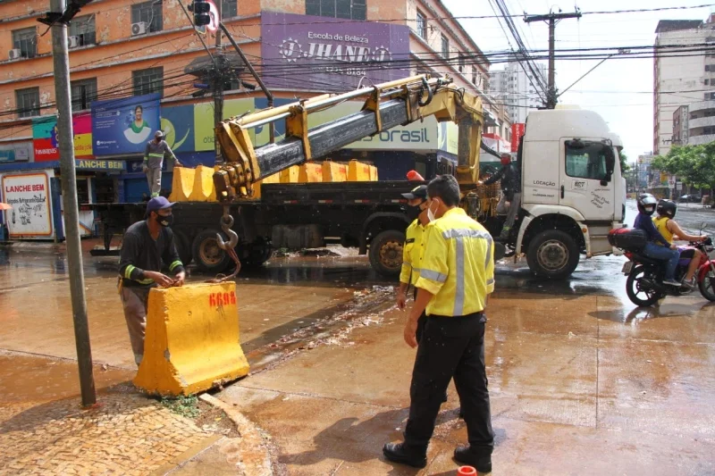 Trecho da Avenida Goiás, no Centro, será interditado para obras do BRT Norte-Sul