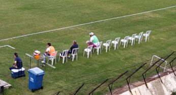 Na Série C, jogadores do São Bento entram em campo de máscaras como protesto; entenda