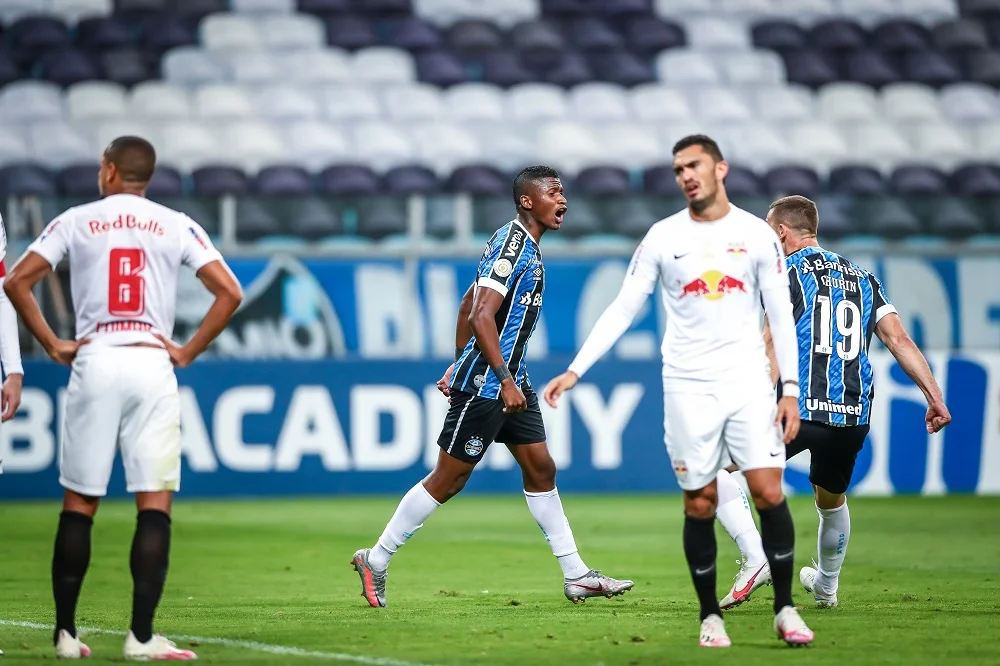 Grêmio vence Bragantino no fechamento da última rodada do primeiro turno na Série A