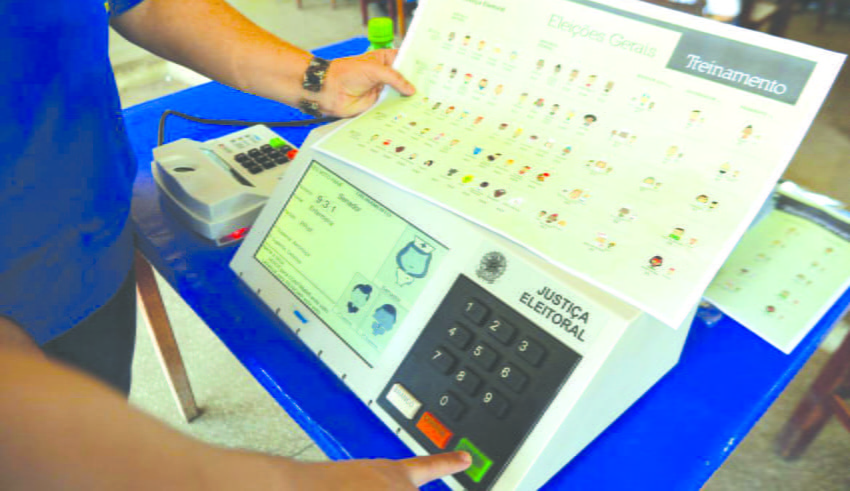 TSE registra substituição de 1,7 mil urnas eletrônicas