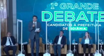 Maguito e Vanderlan discutiram saúde no primeiro e único debate que participaram nas eleições