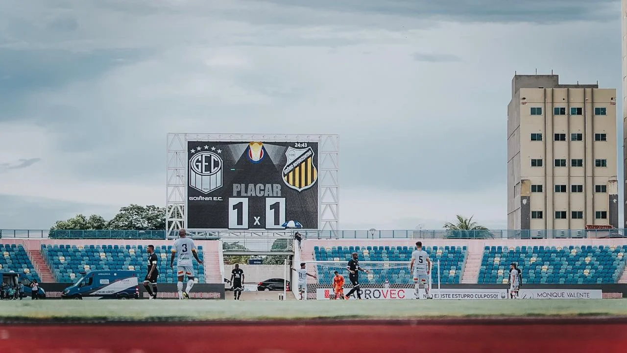 Goiânia e Novorizontino empatam primeiro jogo das oitavas de final na Série D