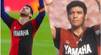 Barcelona e Messi são multados por homenagem à Maradona