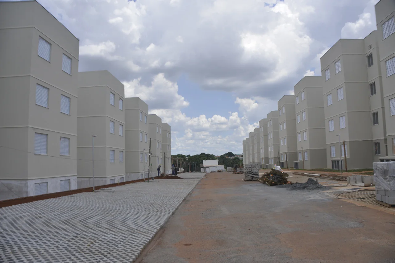 Residencial Agenor Modesto, em Aparecida de Goiânia, tem 90% das obras concluídas