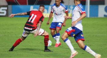 Atlético-GO sai na frente, mas sofre empate e volta a tropeçar jogando em casa