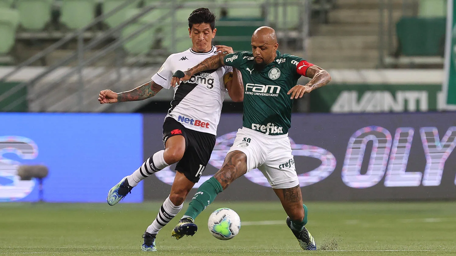 Palmeiras e Vasco empatam em confronto atrasado pelo Campeonato Brasileiro