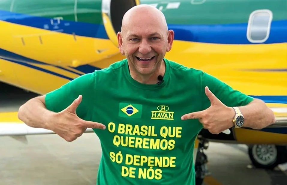 Luciano Hang, dono da Havan, nega envolvimento com manifestações bolsonaristas