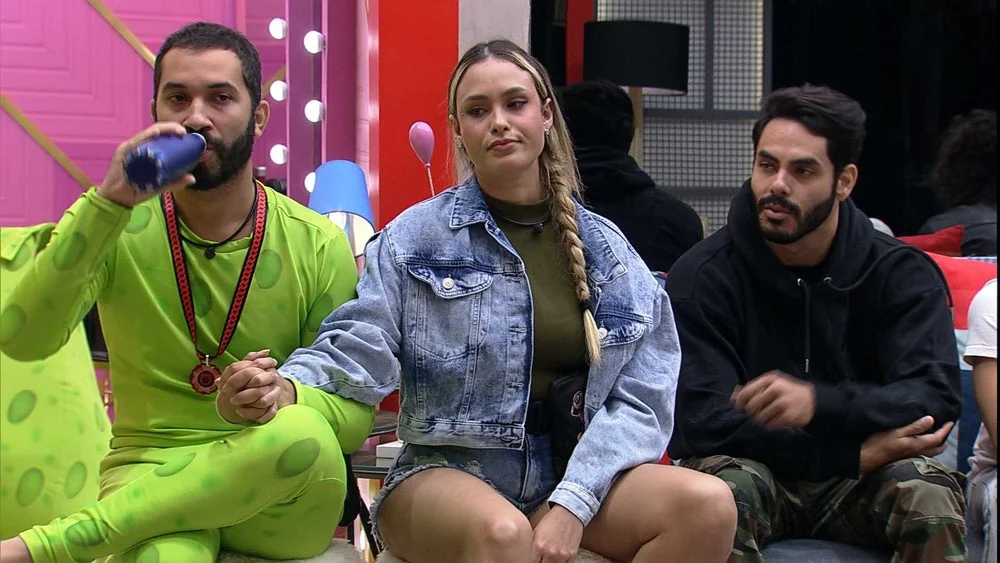 Gilberto, Sarah e Rodolffo, do BB21.