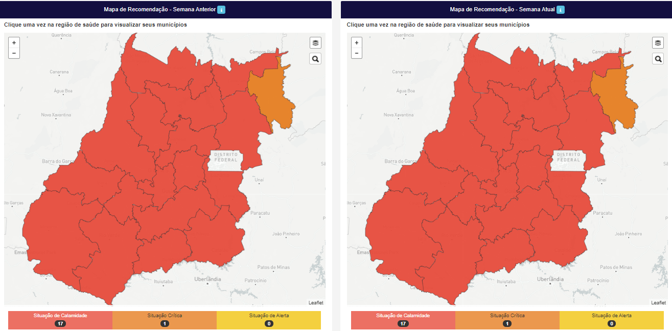 Mapa epidemiológico