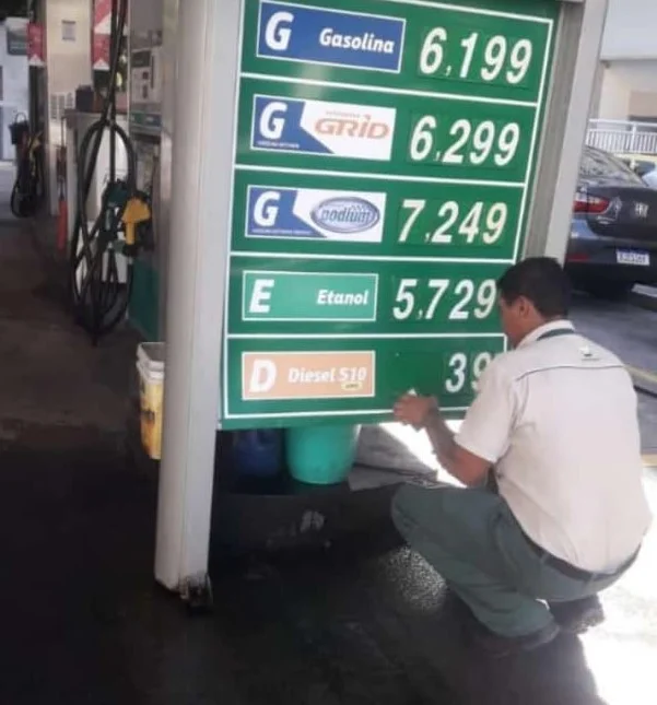 Litro da gasolina pode ser encontrado por até R$ 7,59 em Goiânia