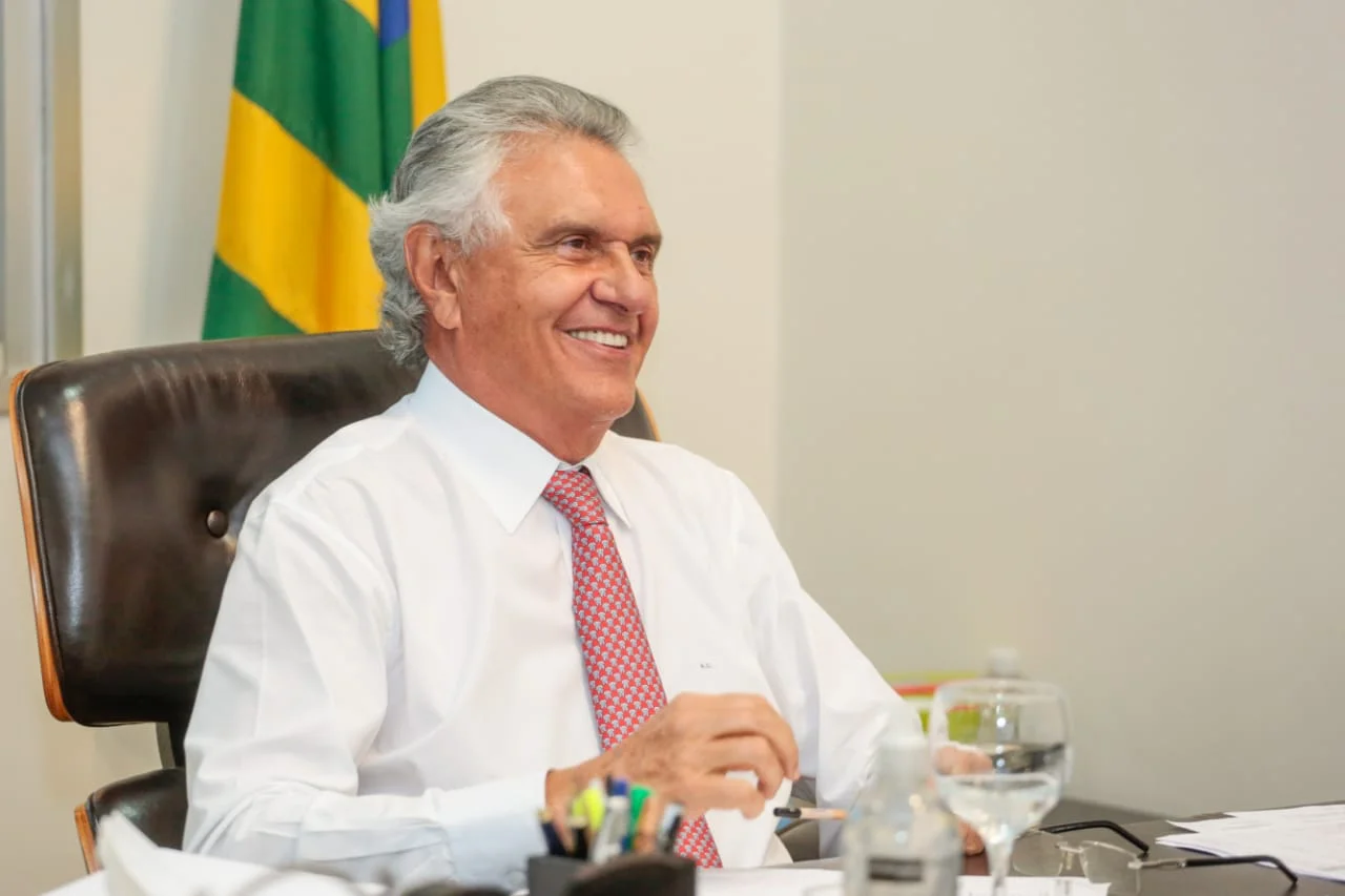 Caiado, governador de Goiás, mantém agenda de inaugurações em cidades do Estado