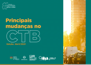 Cartilha com principais mudanças no CTB