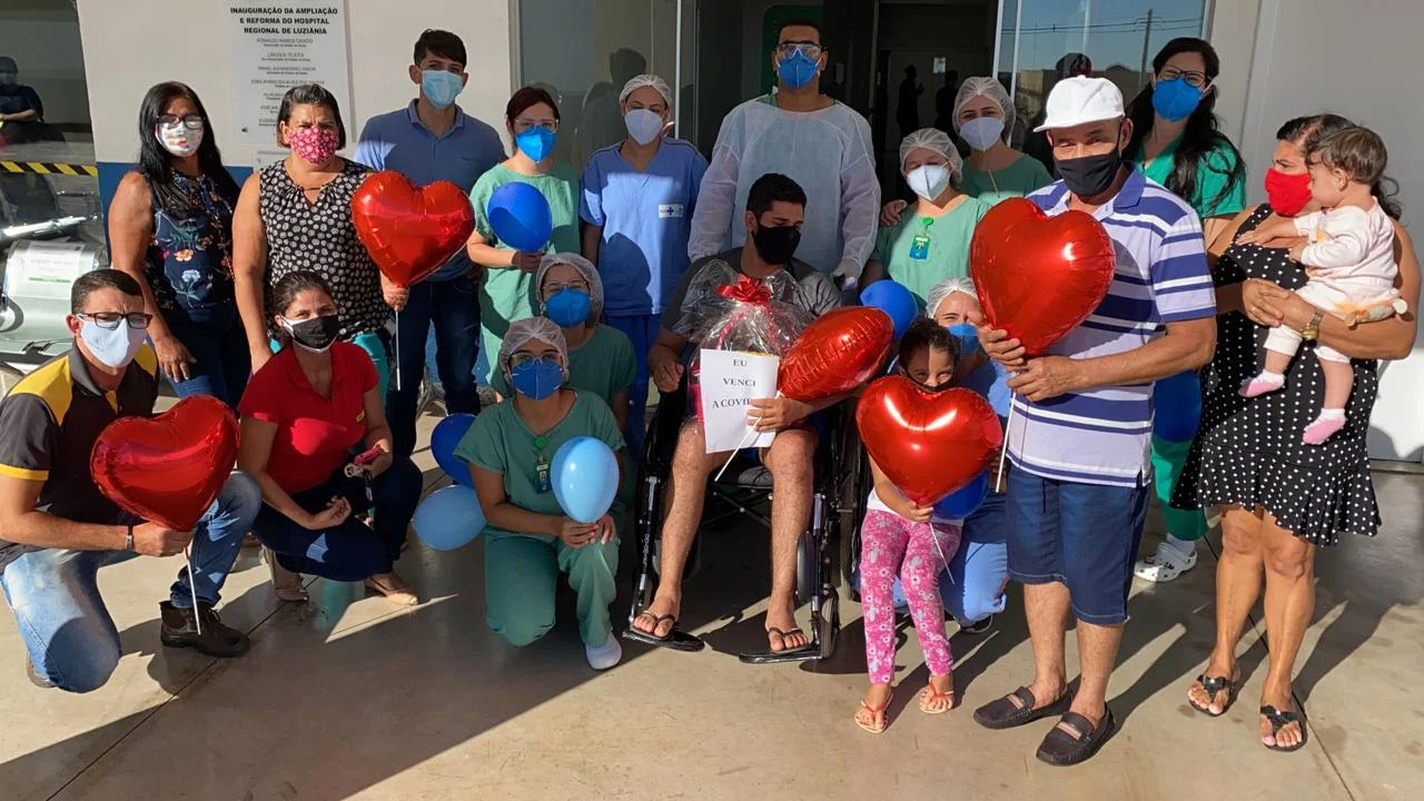 Com quase 70 pacientes recuperados em 10 dias, Hospital Regional de Luziânia comemora melhor índice desde o início da pandemia