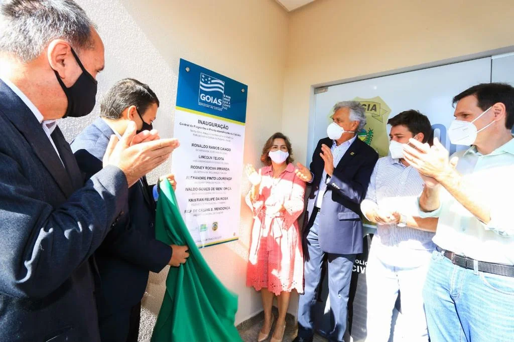 Caiado inaugura Central de Flagrantes em Itaberaí e destaca: “nossa polícia, hoje, é a melhor do Brasil”