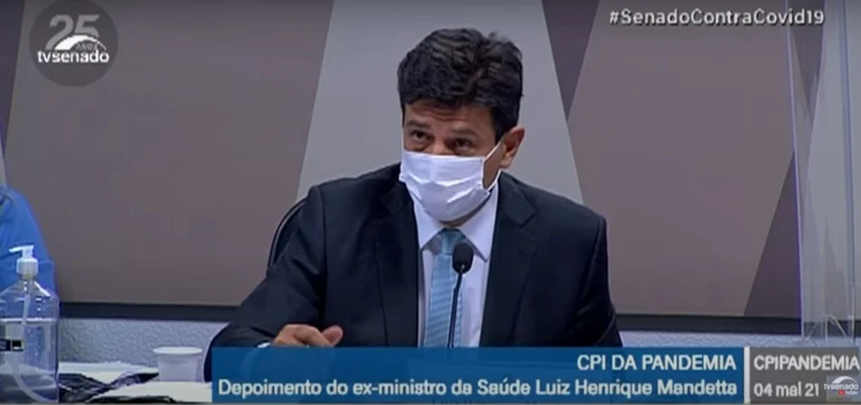 Em carta a Bolsonaro, Mandetta reclamou de falta de apoio e alertou sobre colapso