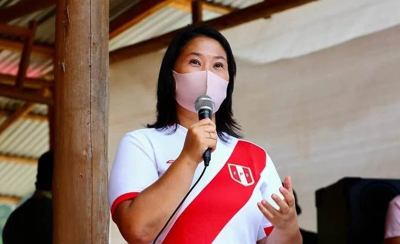 No Peru, Keiko Fujimori tem vantagem marginal com quase 90% das urnas apuradas