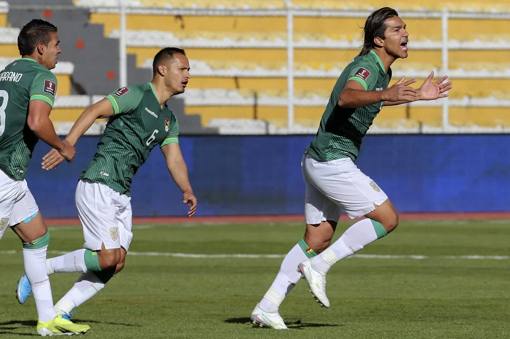 Com 2 gols de Marcelo Moreno, Bolívia bate Venenuela por 3 a 1 nas Eliminatórias