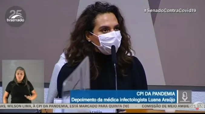 Luana: se kit covid fosse útil, não teríamos esse número de mortes