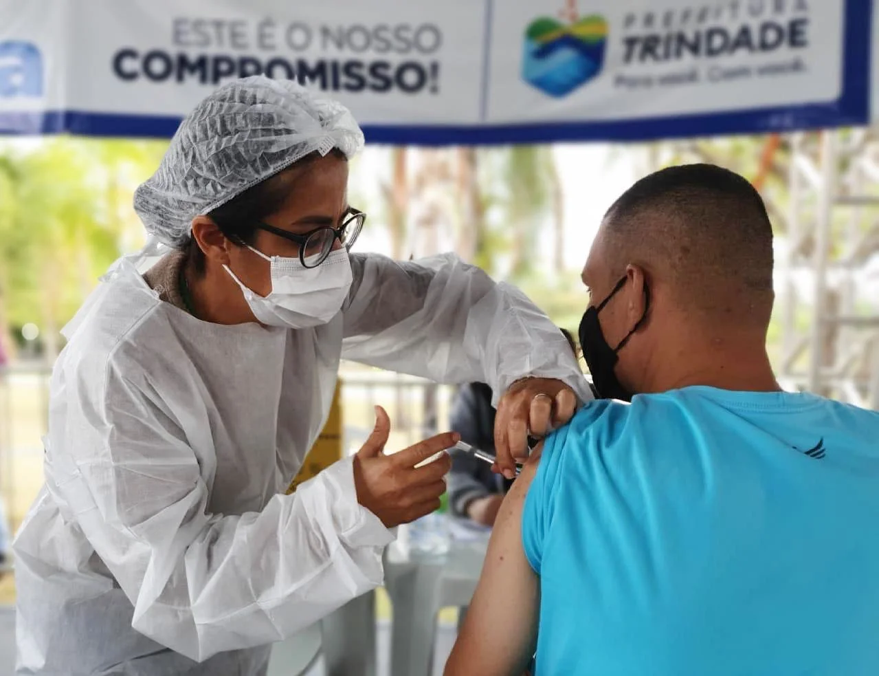 Trindade amplia vacinação contra a covid-19 para pessoas a partir de 34 anos