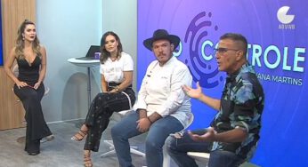 Mariana Martins recebe Eri Jhonson na TV Goiânia e ator conversa com direção