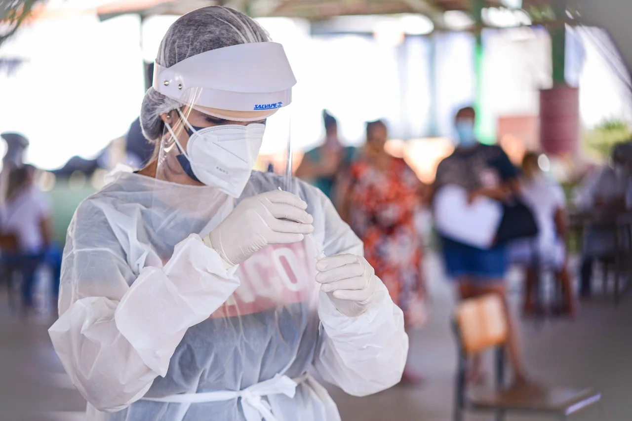 Goiânia realiza testagem ampliada de antígeno da covid-19, nesta quinta-feira