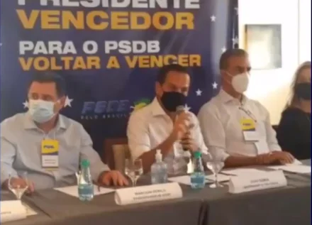 “Fora Bolsonaro e nada de Lula”, diz Doria em Goiânia