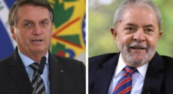 Pesquisa Genial/Quaest mostra que diferença entre Lula e Bolsonaro se mantém em 12 pontos