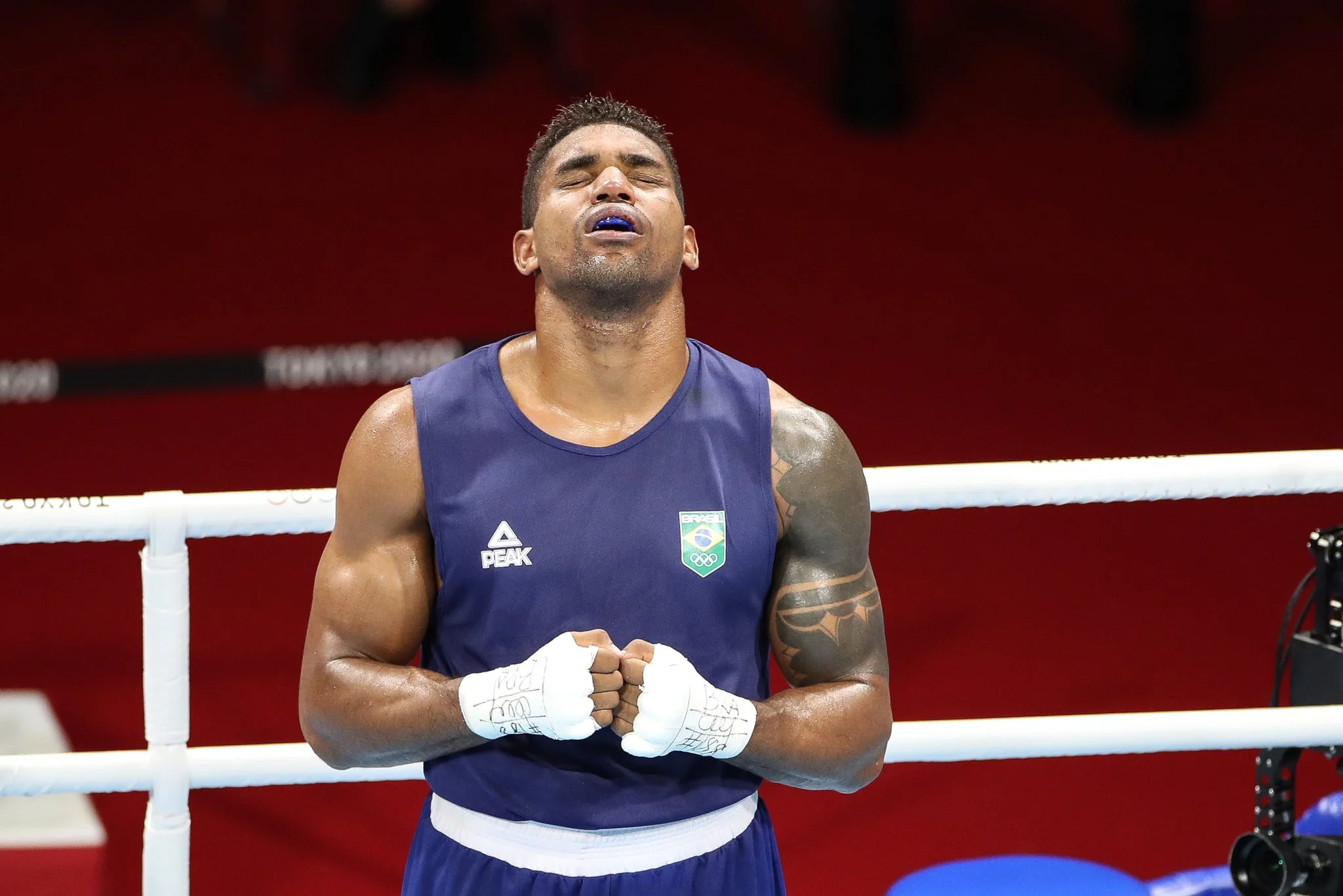 Abner Teixeira é derrotado por cubano, mas fica com o bronze no boxe em Tóquio