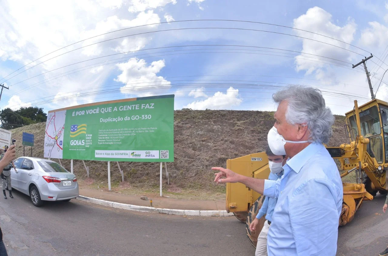 Obras na GO-330, em Catalão, devem ser entregues no primeiro semestre de 2022