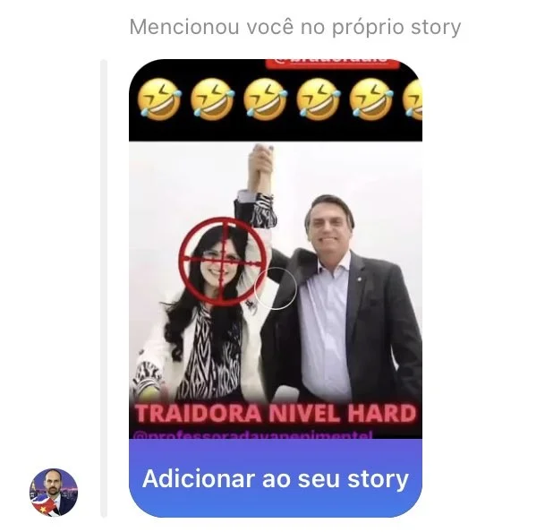 Ex-bolsonarista aciona Conselho de Ética contra Eduardo Bolsonaro por ameaça