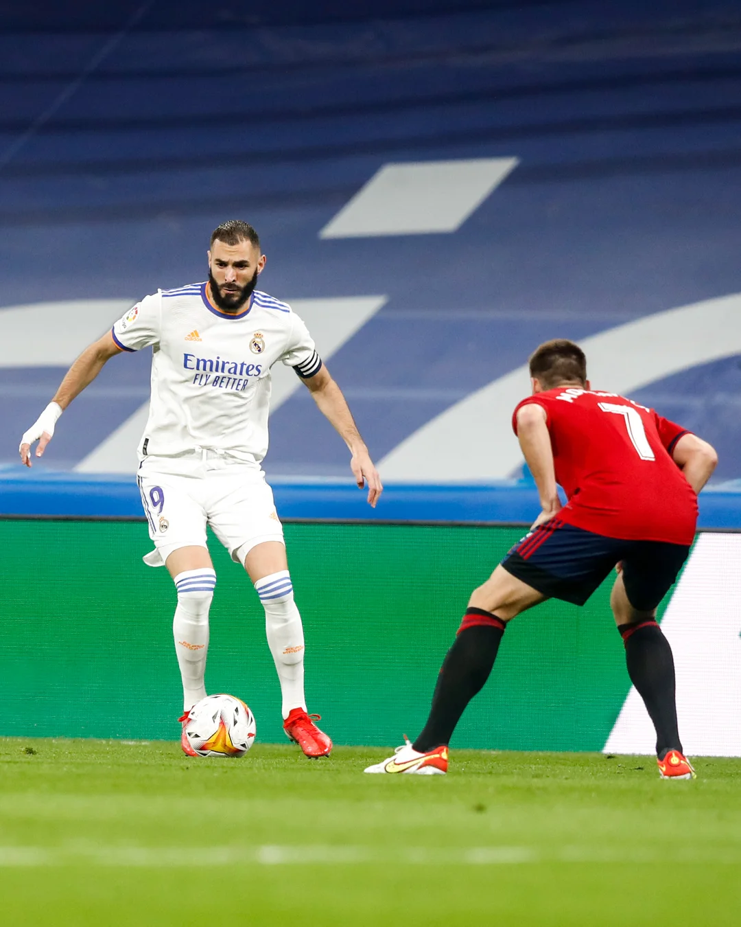 Rodrygo, Benzema e Vinicius Junior tentam, mas não evitam tropeço do Real Madrid