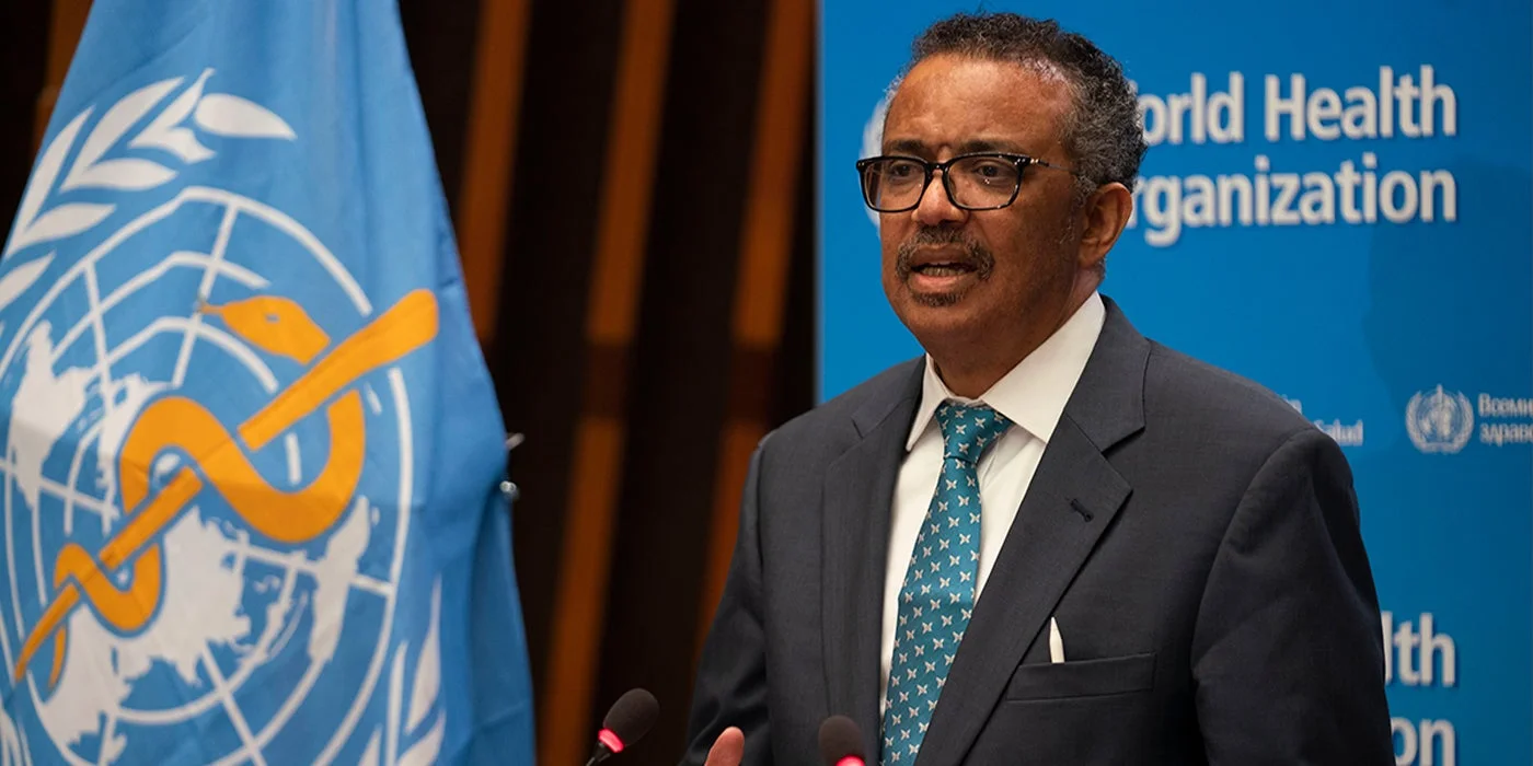 Tedros reforça a G20 apelo da OMS por melhor distribuição de vacinas contra covid