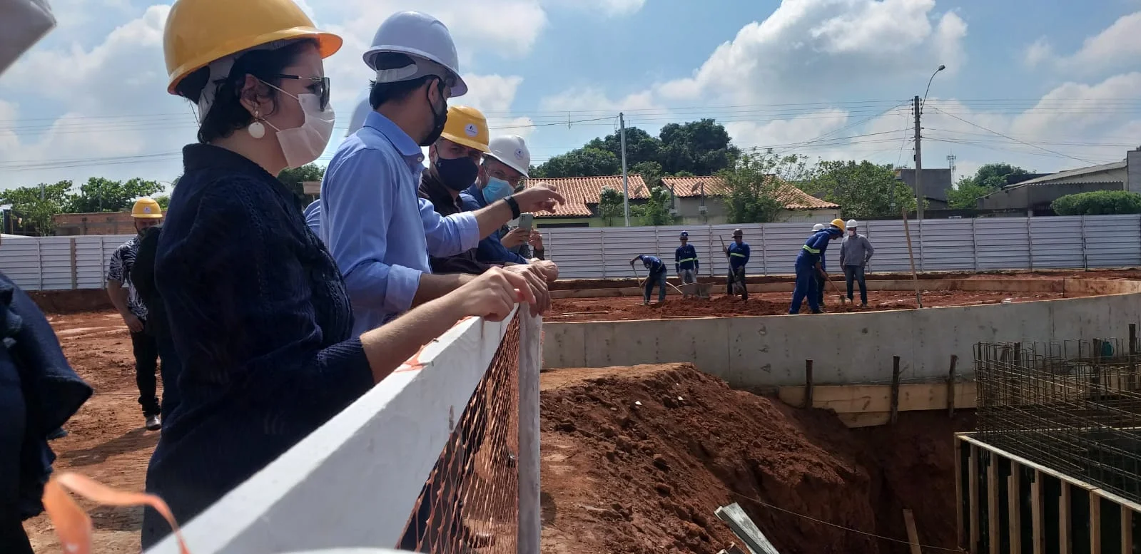 Senador Canedo inicia obra de novo reservatório para abastecer a região sul