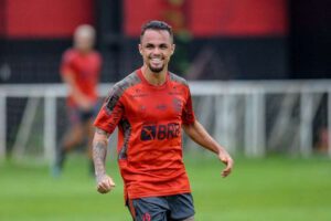 Michael reencontrou a redenção com Renato Gaúcho no Flamengo (Foto: Marcelo Cortes/ Flamengo)