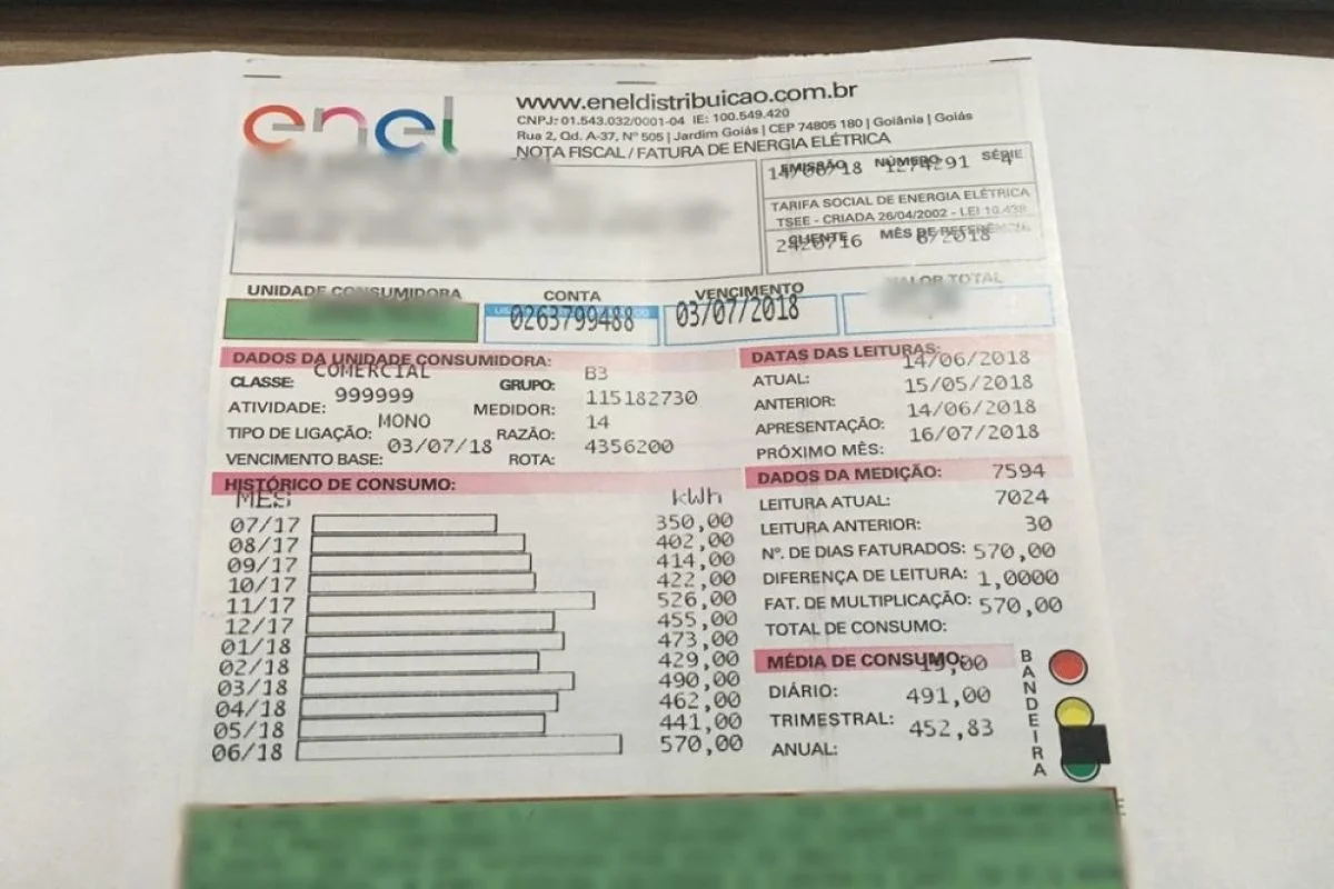 Tarifa de energia vai subir 16,45% em Goiás a partir desta sexta-feira (22)