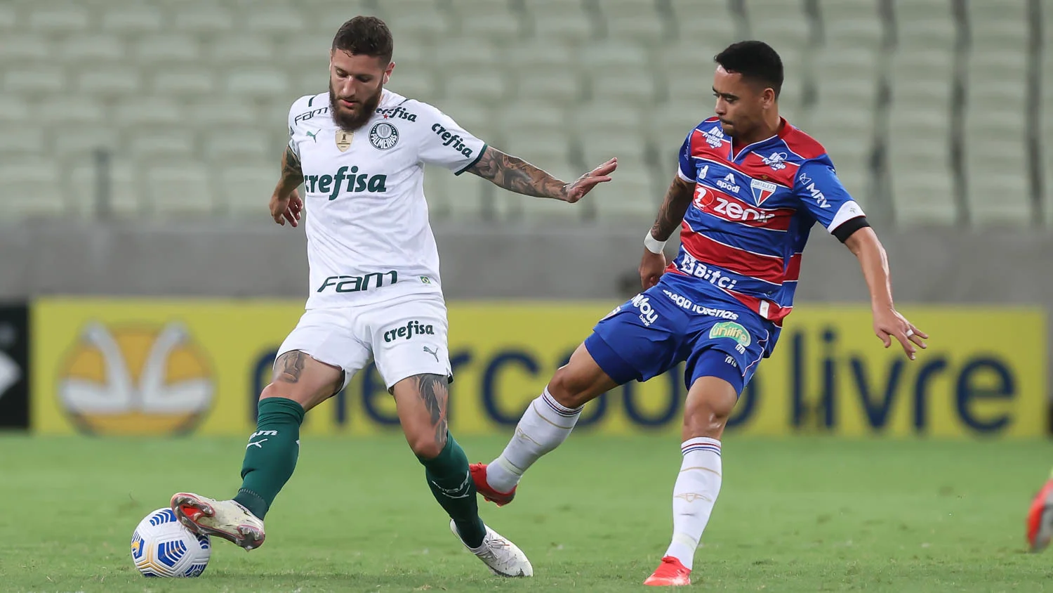 Palmeiras perde do Fortaleza em último ensaio dos titulares antes da Libertadores